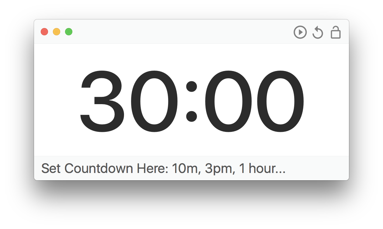 Countdown Timer